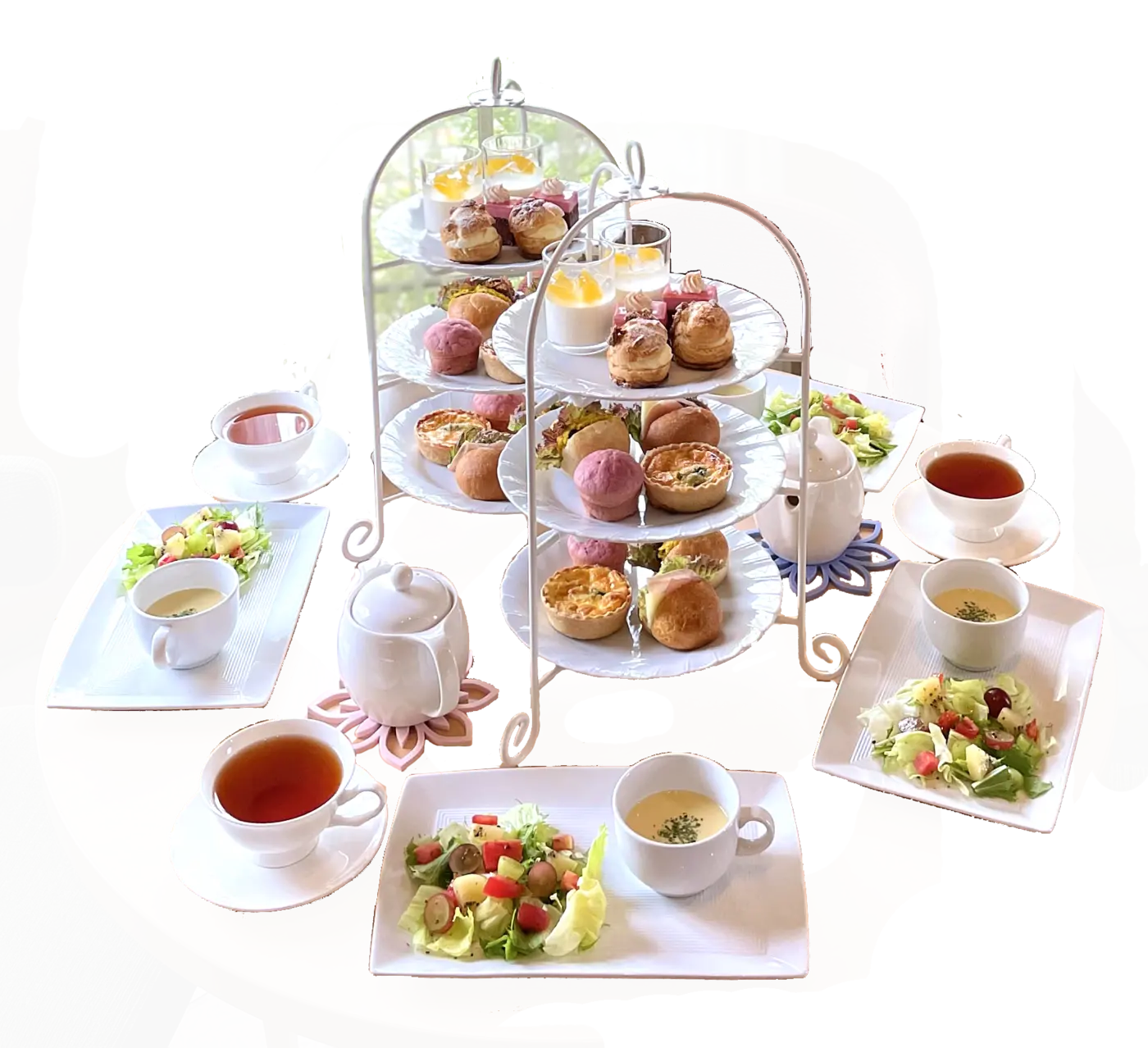 ガールズ トーク セット ルカフェならではの女子会セット | フラリエ