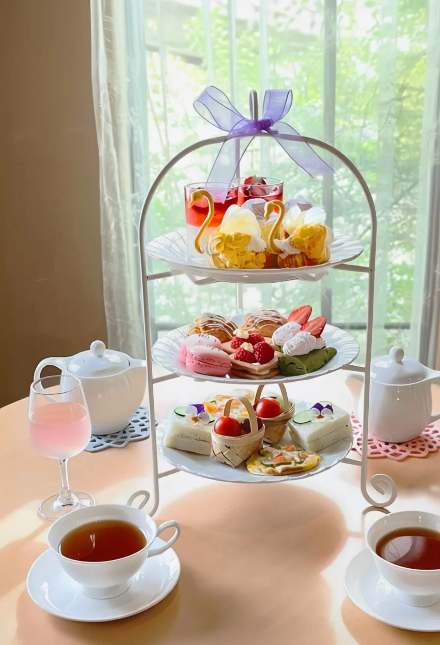 プリンセスアフタヌーンティー 2026 Princess afternoonTea ルカフェで