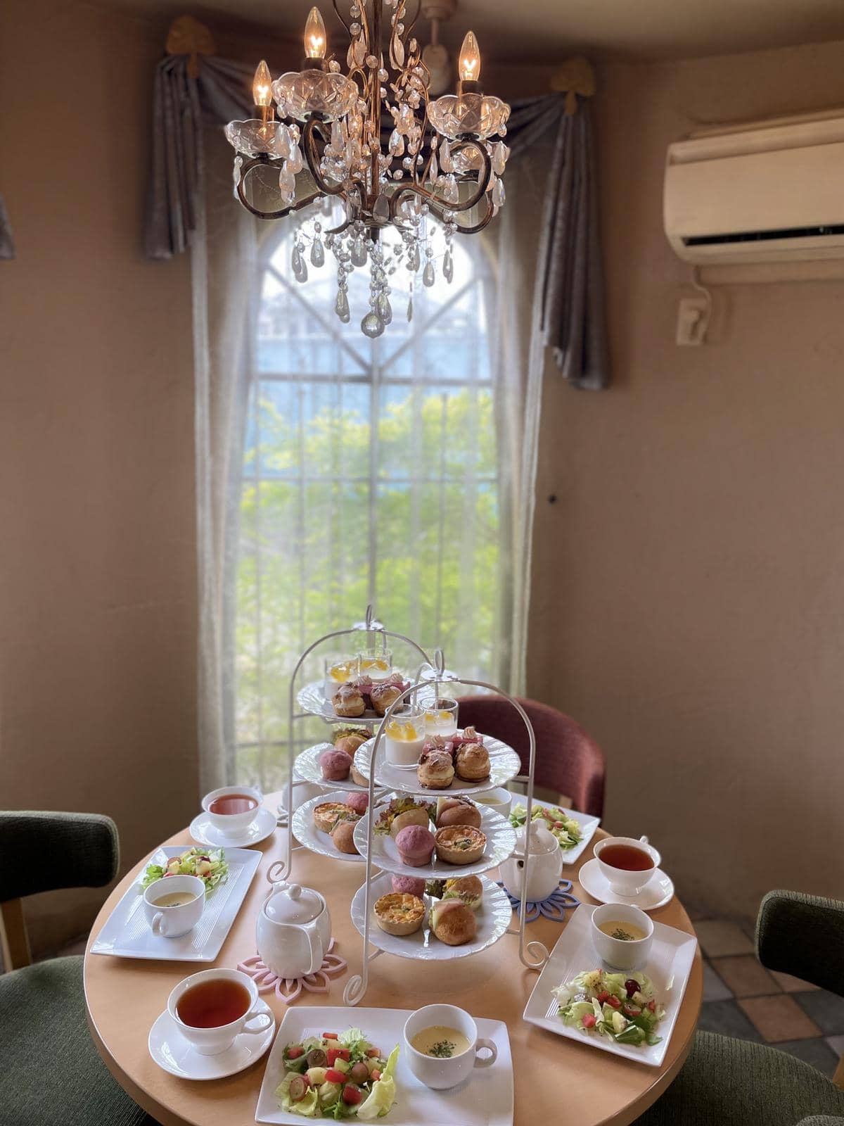 ルカフェの女子会セット