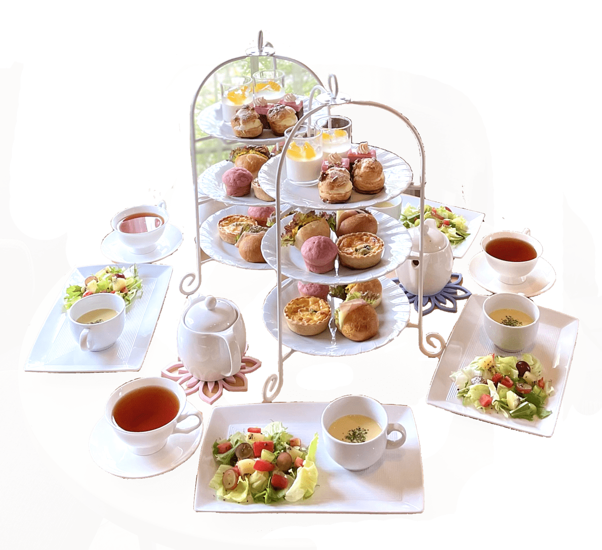 ルカフェの女子会セット