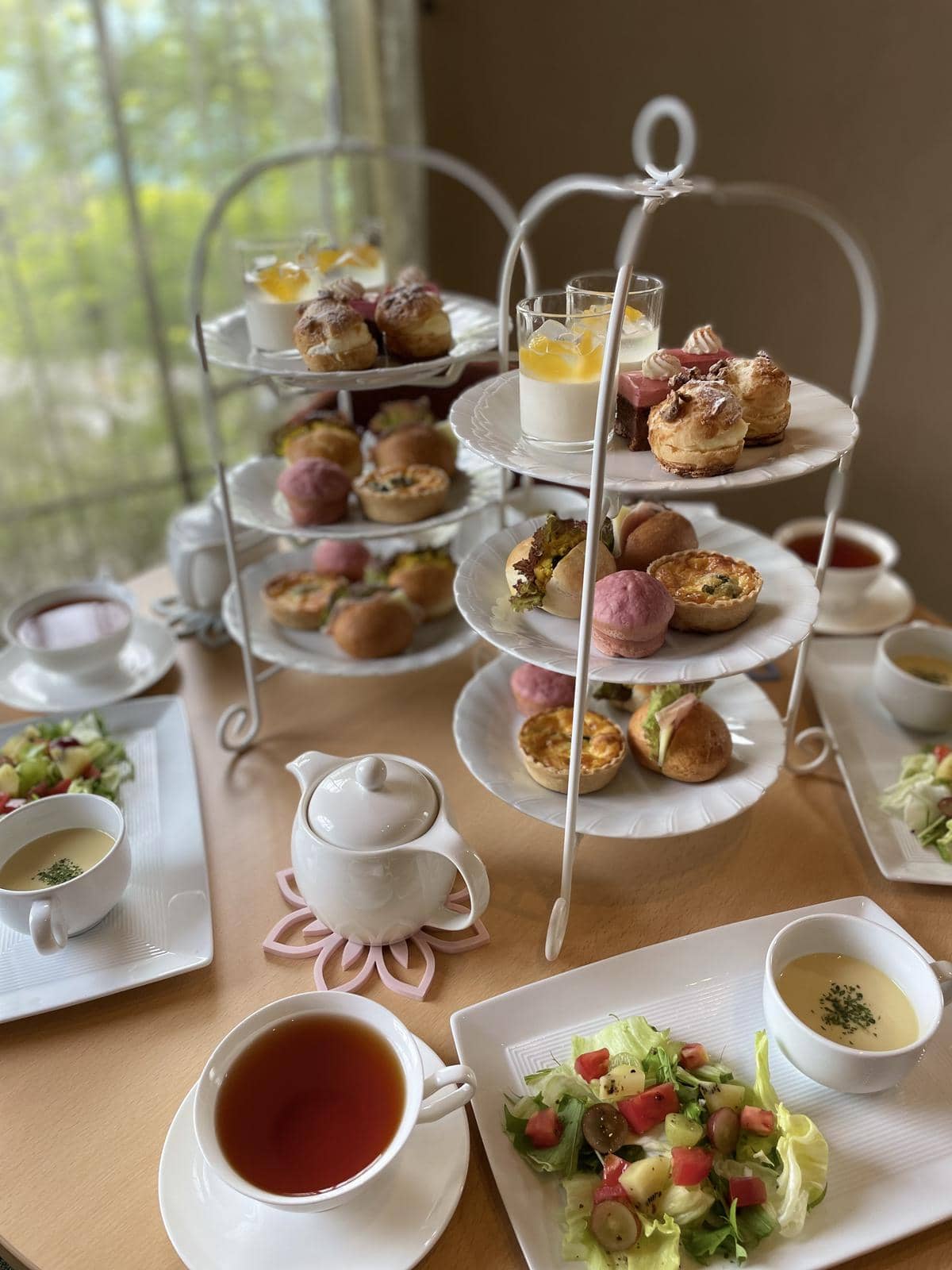 ルカフェの女子会セット