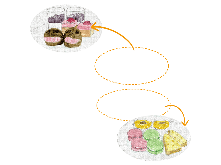 ハロウィン期間限定ティーセット