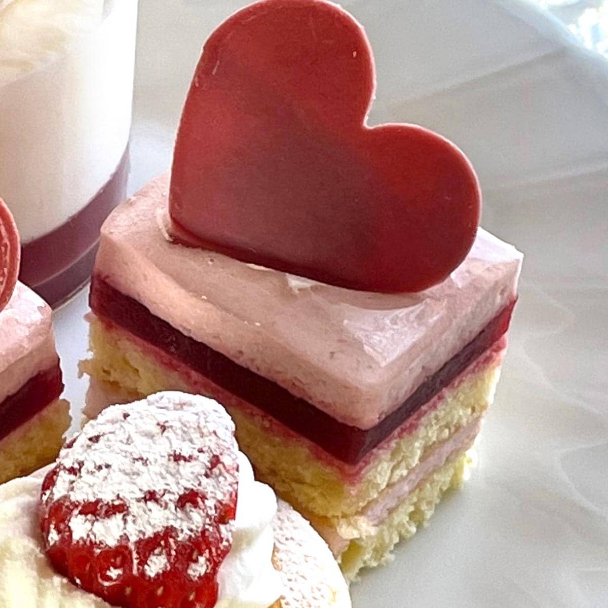 さっぱりめのイチゴムース