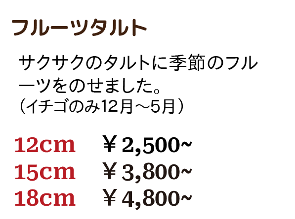 バースデーケーキ
