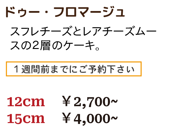 バースデーケーキ