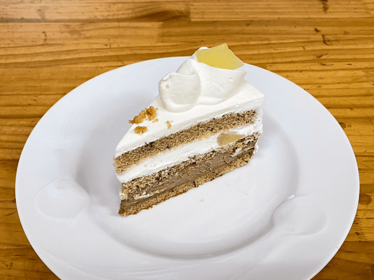 紅茶とりんごのショートケーキ 