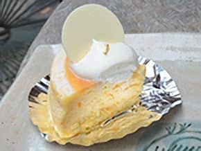 オレンジスフレチーズケーキ