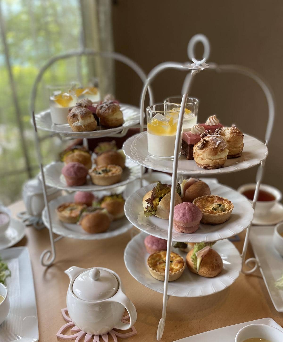 蔵のカフェの女子会セット