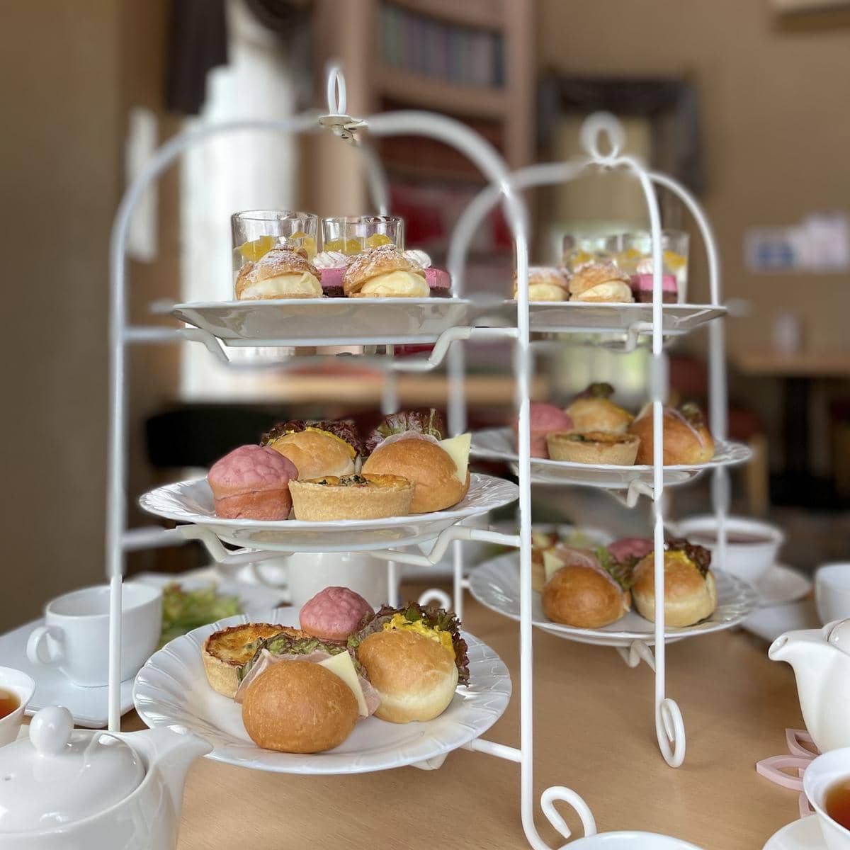 蔵のカフェの女子会セット