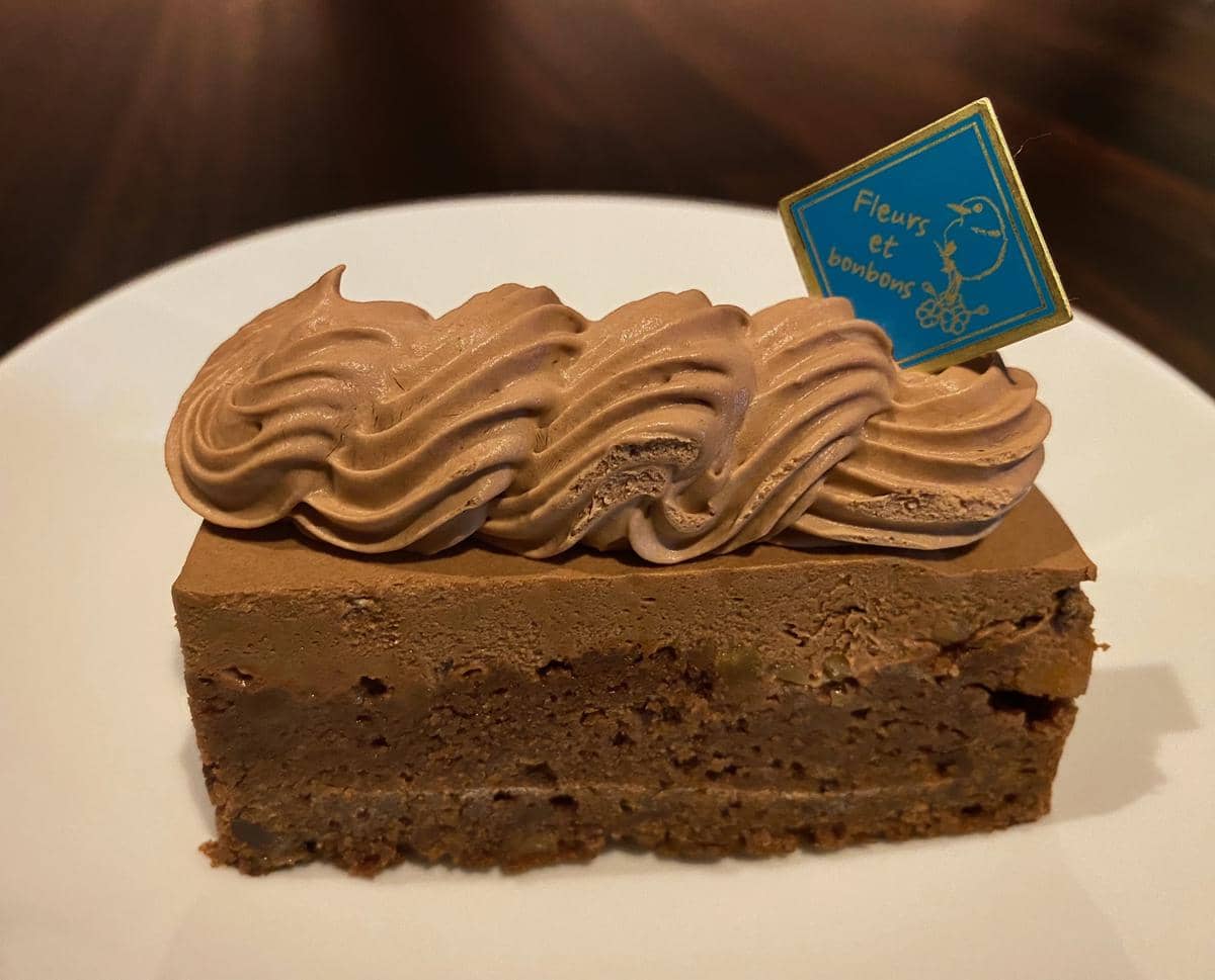 バナナのブラウニーショコラ