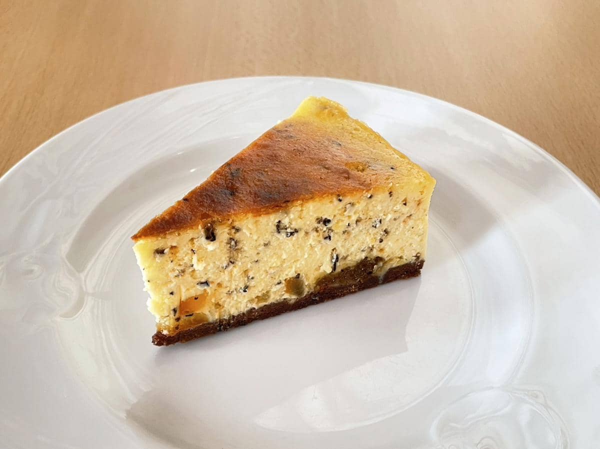 オレンジと紅茶のベイクドチーズケーキ  